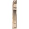Ekena Millwork Merced Arts & Crafts Smooth Outlooker, Douglas Fir, 5 1/2"W x 28"D x 34"H OUT06X28X34MRC03SDF - alternate 3